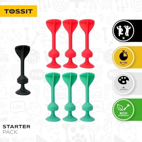TOSSIT - STARTER PACK: AQUA RED