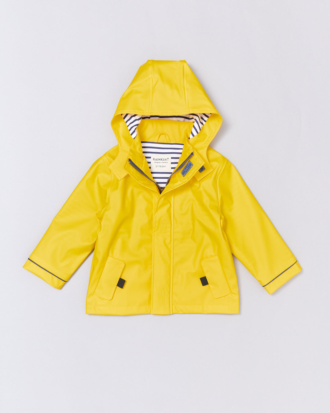 RAINKOAT - STRIPY SAILOR: YELLOW [sz:1 YR]