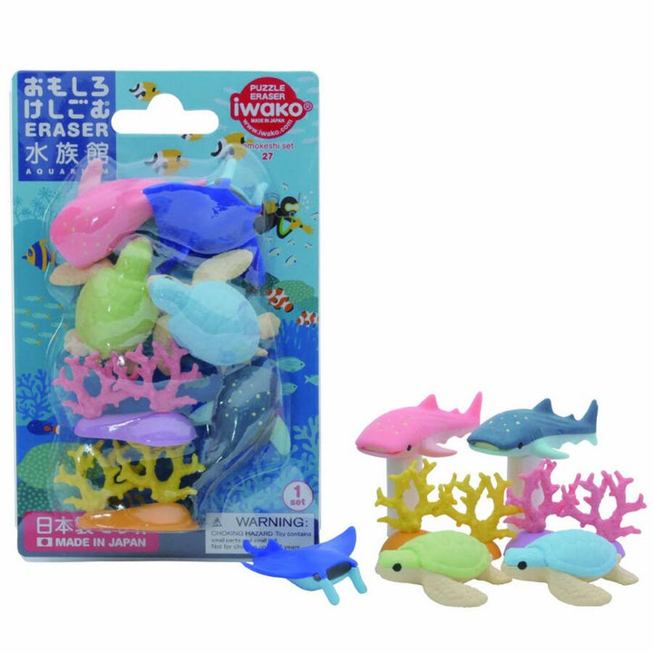 IWAKO - AQUARIUM ERASERS 