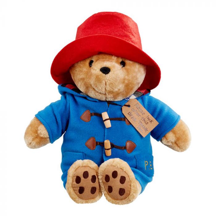 RAINBOW DESIGNS - PADDINGTON BEAR LARGE SOFT TOY SITTING: 30CM