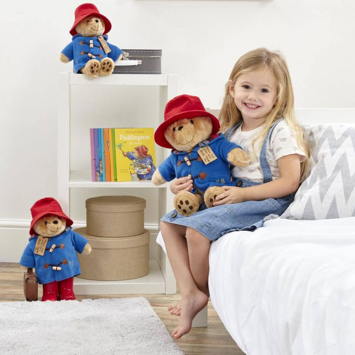 RAINBOW DESIGNS - PADDINGTON BEAR LARGE SOFT TOY SITTING: 30CM