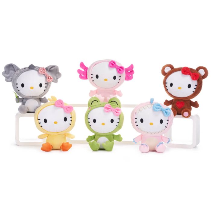 HELLO KITTY -  KAWAII KINGDOM PLUSH: DINOSAUR 25CM [cl:DINO]