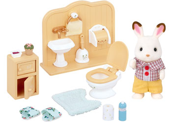 SYLVANIAN FAMILIES - CHOCOLATE RABBIT BROTHER SET
