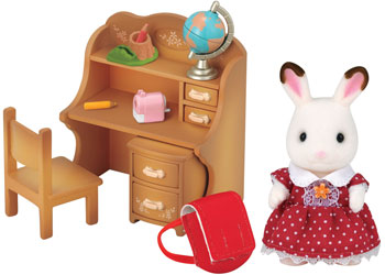 SYLVANIAN FAMILIES - CHOCOLATE RABBIT SISTER SET 