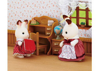 SYLVANIAN FAMILIES - CHOCOLATE RABBIT SISTER SET 