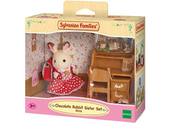 SYLVANIAN FAMILIES - CHOCOLATE RABBIT SISTER SET 