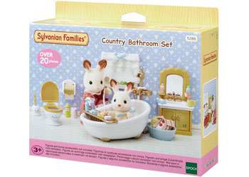 SYLVANIAN FAMILIES - COUNTRY BATHROM SET