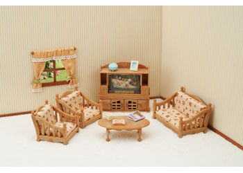 SYLVANIAN FAMILIES - COMFY LIVING ROOM SET