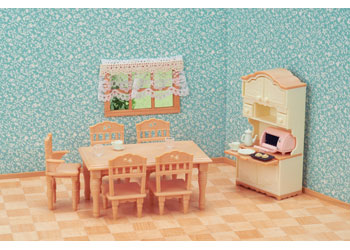 SYLVANIAN FAMILIES - DINING ROOM SET 