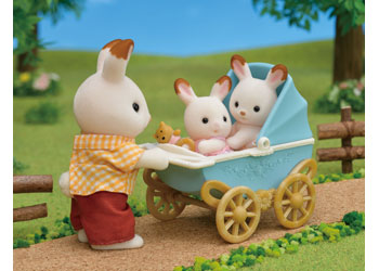 SYLVANIAN FAMILIES - RABBIT TWINS SET 