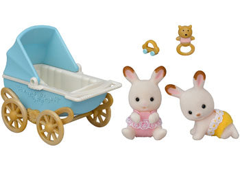 SYLVANIAN FAMILIES - RABBIT TWINS SET 