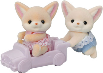 SYLVANIAN FAMILIES - FENNEC FOX TWINS SET