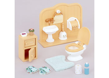 SYLVANIAN FAMILIES - TOILET SET 