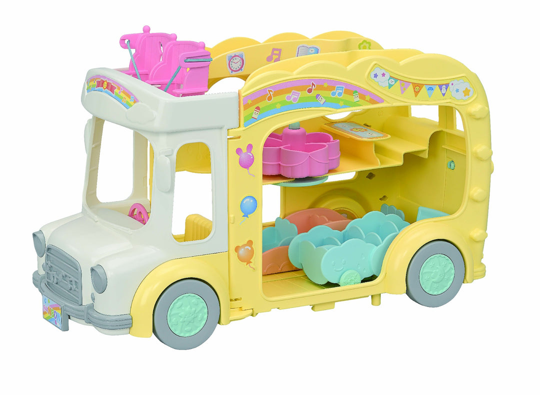 SYLVANIAN FAMILIES - RAINBOW FUN NURSERY BUS