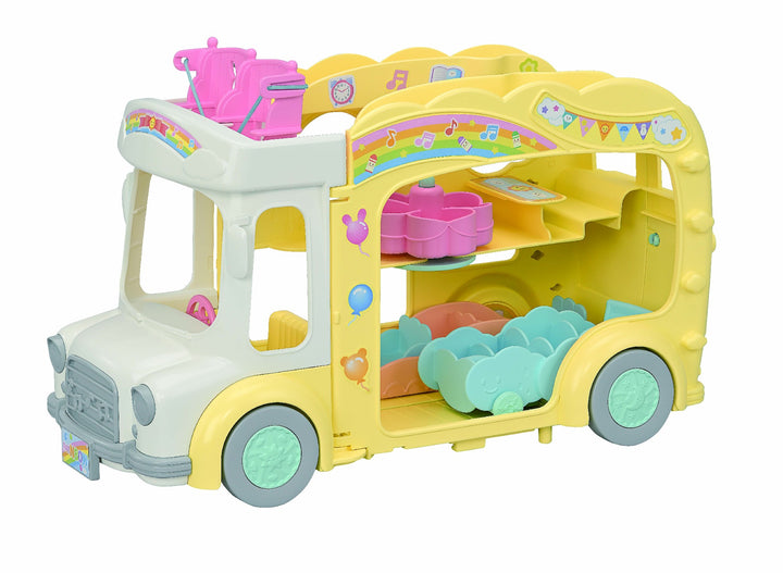 SYLVANIAN FAMILIES - RAINBOW FUN NURSERY BUS