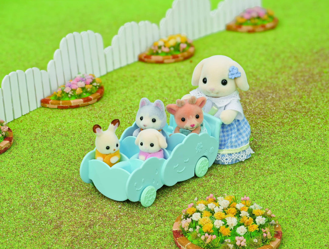 SYLVANIAN FAMILIES - RAINBOW FUN NURSERY BUS