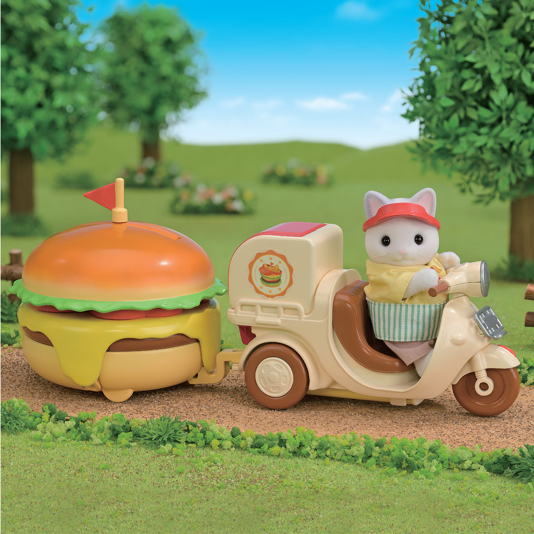SYLVANIAN FAMILIES - HAMBURGER STAND