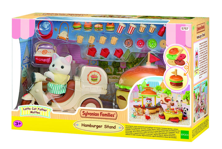 SYLVANIAN FAMILIES - HAMBURGER STAND