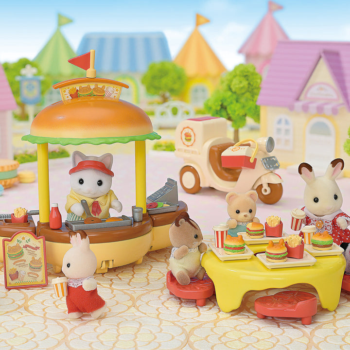 SYLVANIAN FAMILIES - HAMBURGER STAND