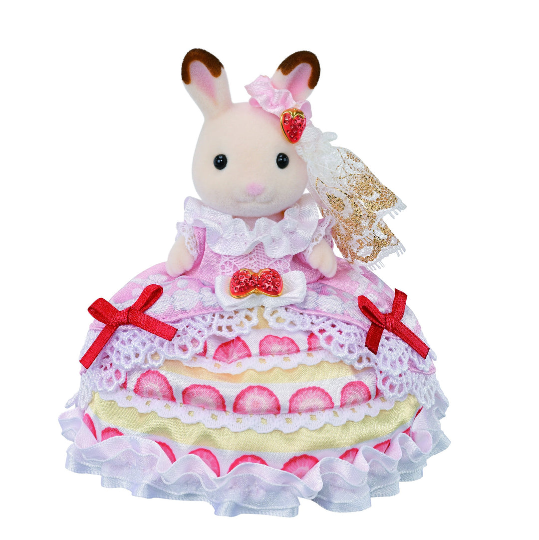 SYLVANIAN FAMILIES - FREYA'S BIRTHDAY: STRAWBERRY CAKE DRESS