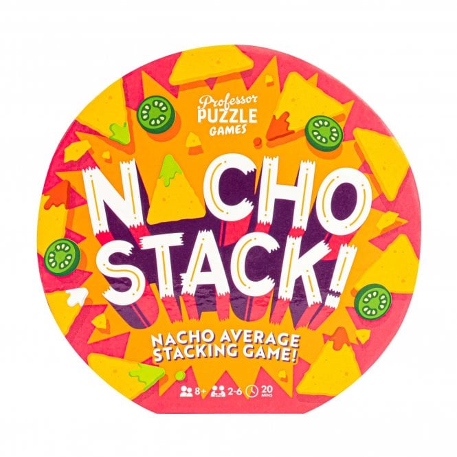 PROFESSOR PUZZLE GAMES - NACHO STACK, A CHEESY STACKING GAME!