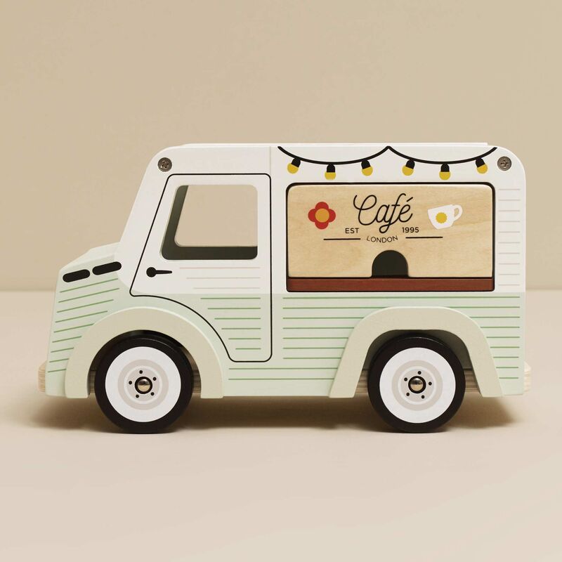 LE TOY VAN - WOODEN MOBILE COFFEE VAN