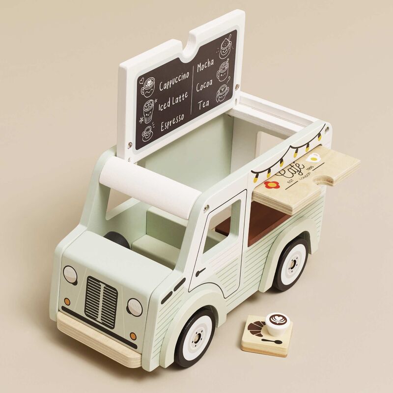 LE TOY VAN - WOODEN MOBILE COFFEE VAN