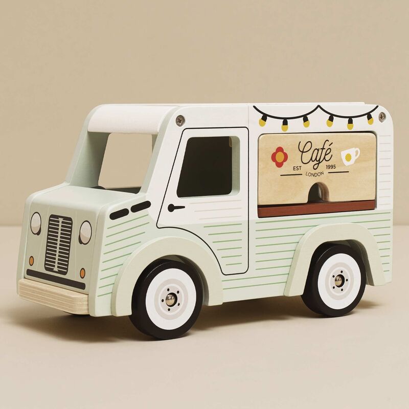 LE TOY VAN - WOODEN MOBILE COFFEE VAN