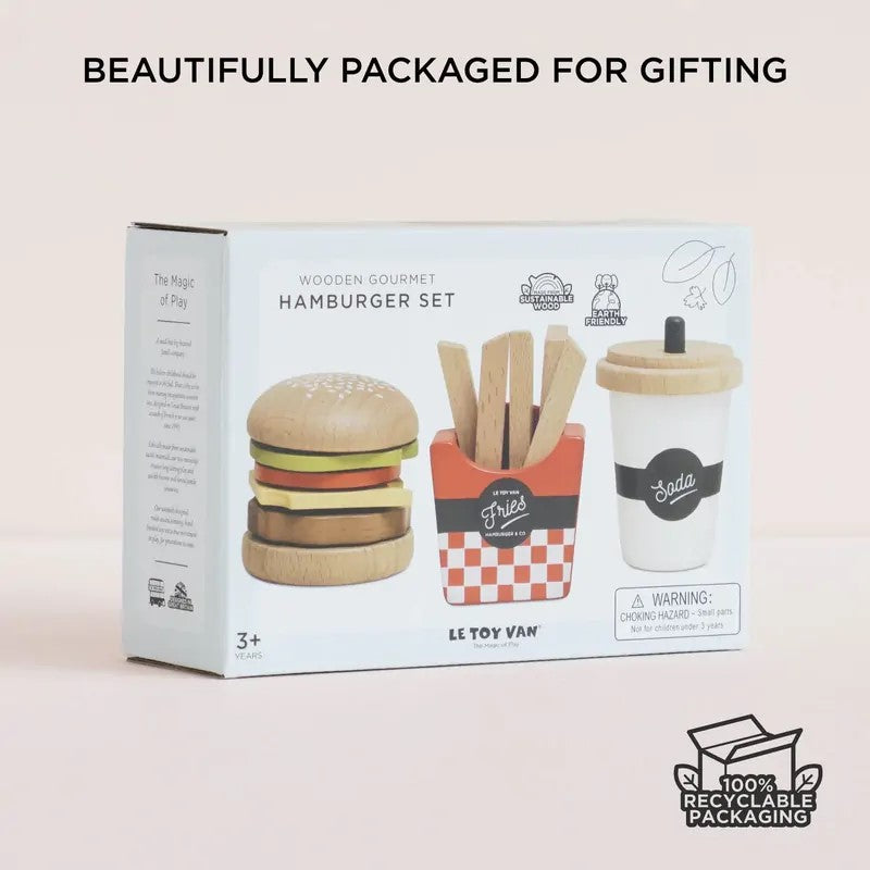 LE TOY VAN - HONEYBAKE: HAMBURGER SET