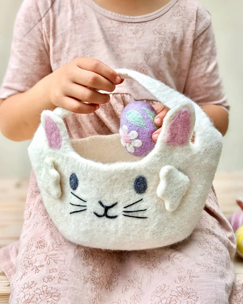 TARA TREASURES - FELT EASTER: BUNNY BASKET 