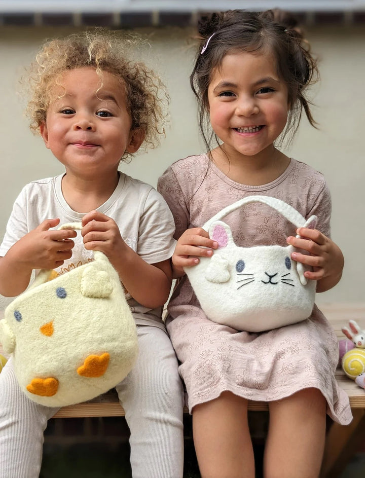 TARA TREASURES - FELT EASTER: BUNNY BASKET 