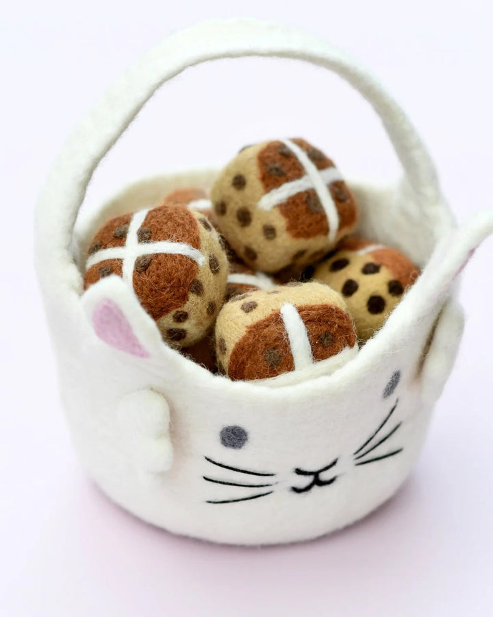 TARA TREASURES - FELT EASTER: BUNNY BASKET 