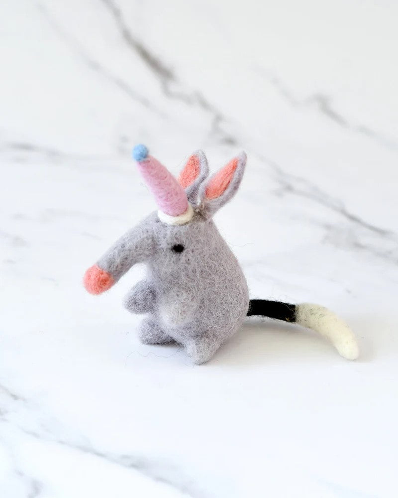TARA TREASURES - FELT EASTER: PARTY BILBY TOY 