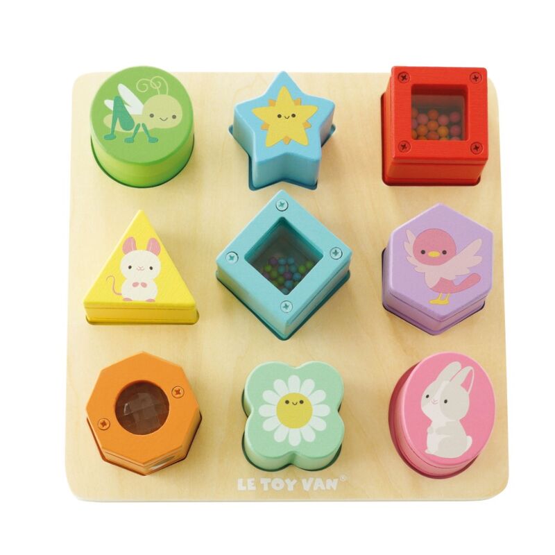 LE TOY VAN - RAINBOW SENSORY SHAPE SORTED