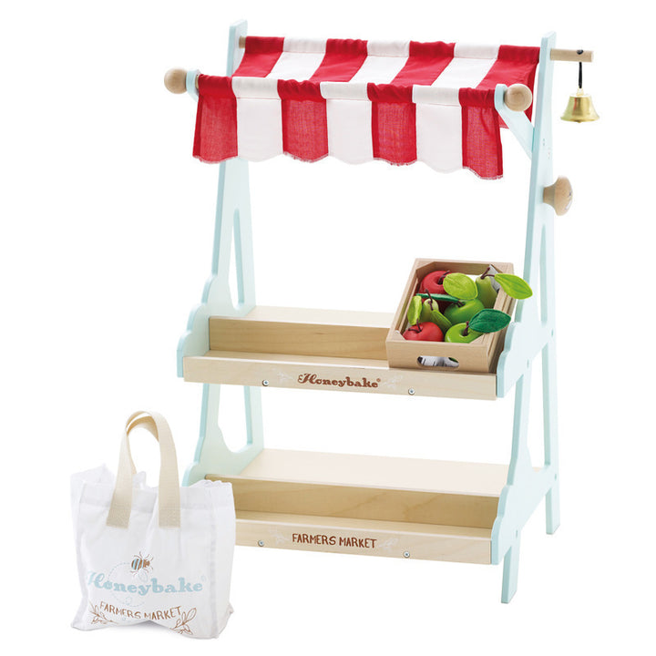 LE TOY VAN - HONEYBAKE: WOODEN MARKET STALL 