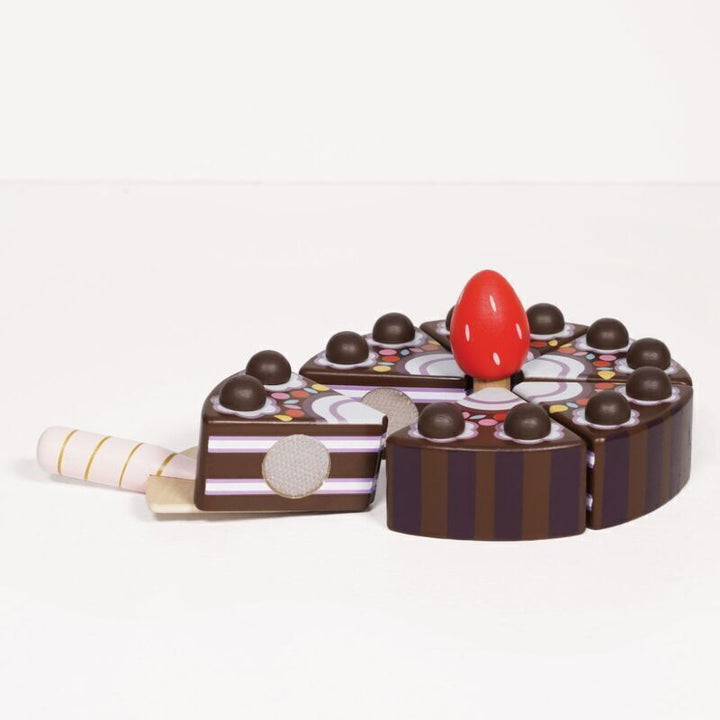 LE TOY VAN - HONEYBAKE: CHOCOLATE GATEAU SLICEABLE CAKE