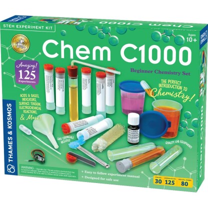THAMES & KOSMOS - CHEMISTRY C1000: 125 EXPERIMENTS