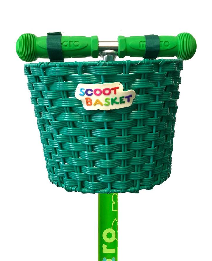 MICRO SCOOTERS - SCOOT BASKET: GREEN 