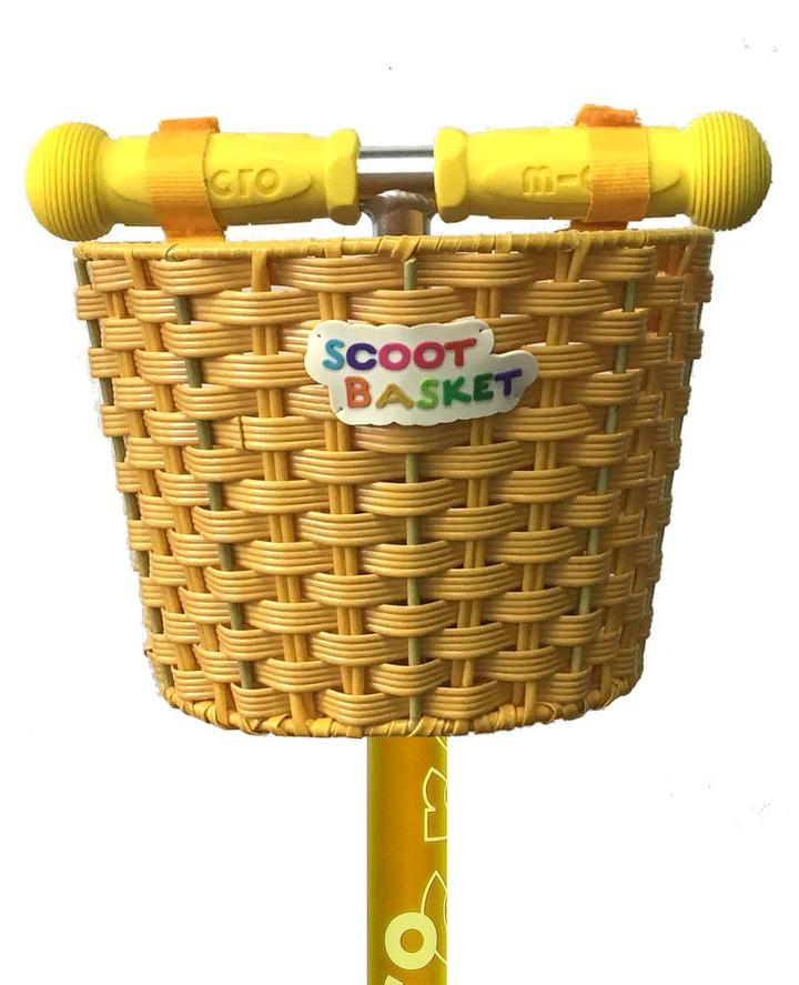 MICRO SCOOTERS - YELLOW BASKET 