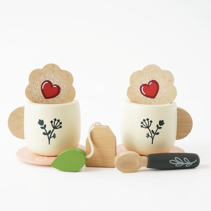LE TOY VAN - HONEYBAKE: WOODEN TEASET & TRAY