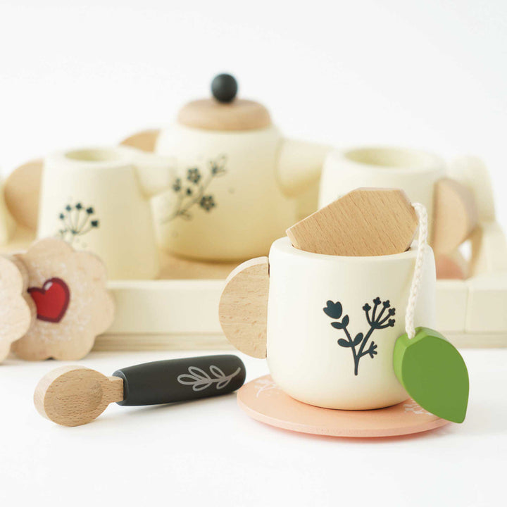 LE TOY VAN - HONEYBAKE: WOODEN TEASET & TRAY