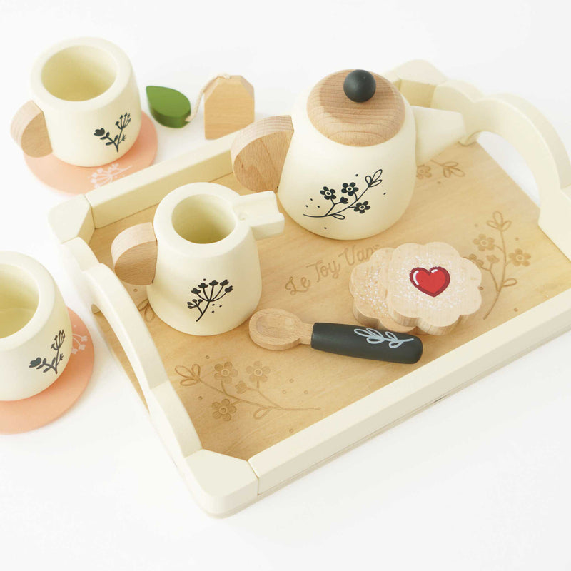 LE TOY VAN - HONEYBAKE: WOODEN TEASET & TRAY