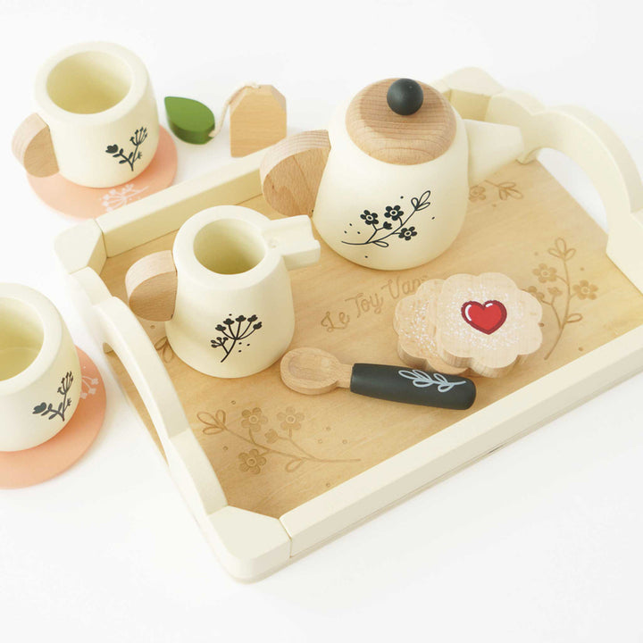 LE TOY VAN - HONEYBAKE: WOODEN TEASET & TRAY