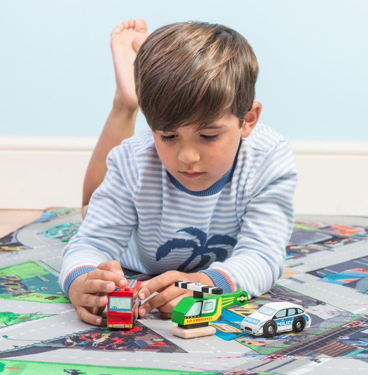 LE TOY VAN - GEORGE'S FIRE & RESCUE SET