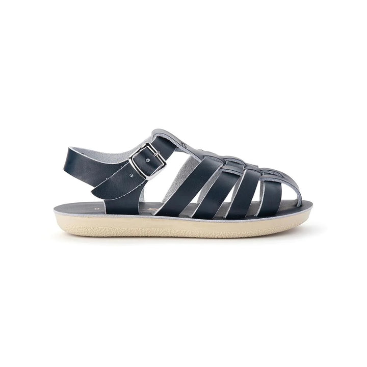 SALTWATER - KIDS SUNSAN SAILOR SANDAL: NAVY [sz:INFANT 5]