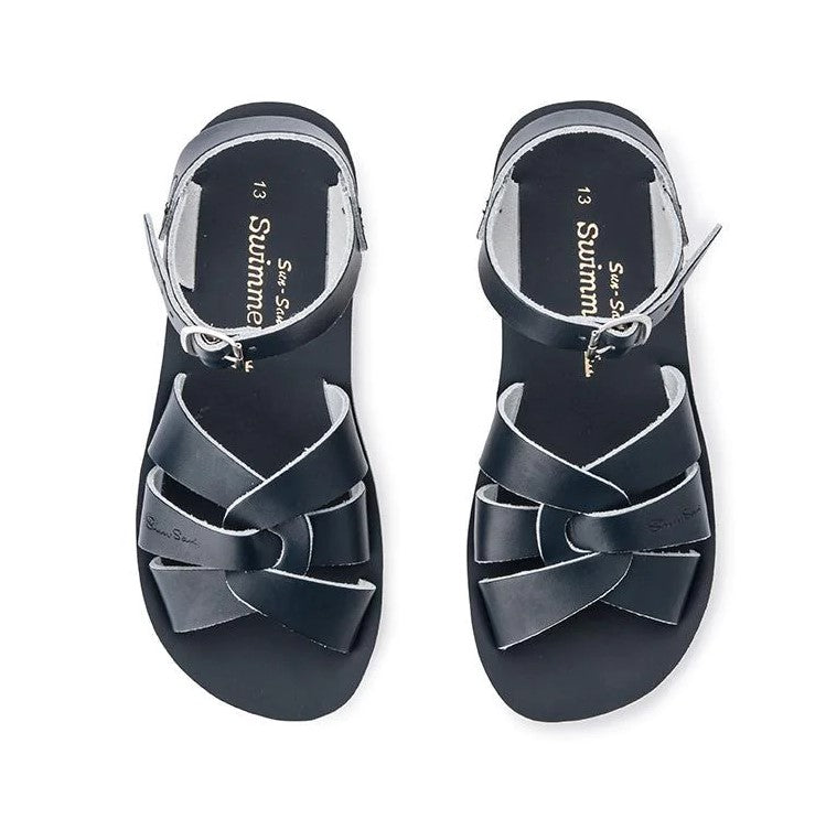 SALTWATER - KIDS SUNSAN SWIMMER SANDAL: NAVY [sz:INFANT 6]