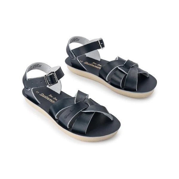 SALTWATER - KIDS SUNSAN SWIMMER SANDAL: NAVY [sz:INFANT 6]