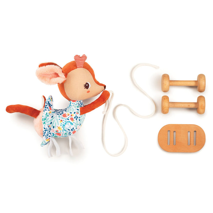 LILLIPUTIENS - STELLA PULL ALONG CUDDLE TOY 