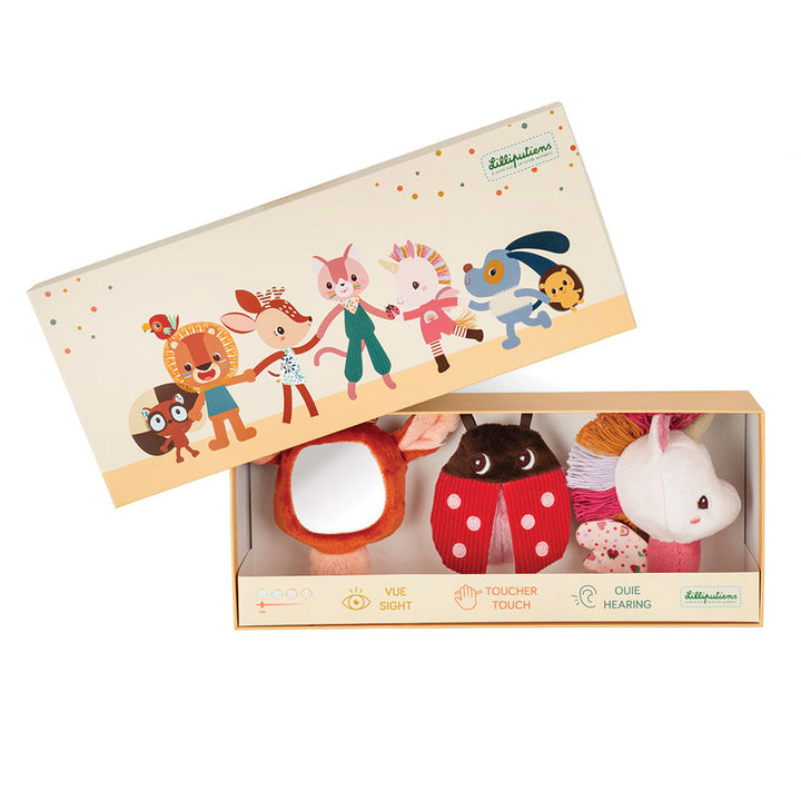 LILLIPUTIENS - LENA UNICORN SENSORY DISCOVERY SET