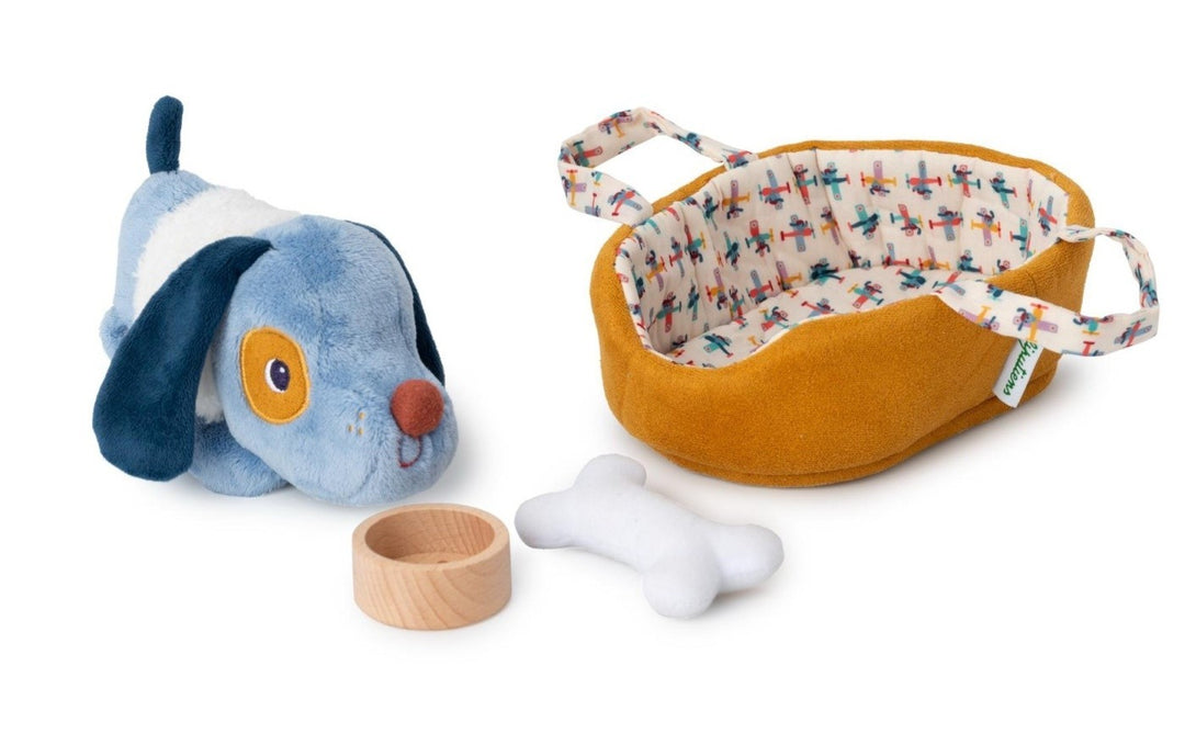 LILLIPUTIENS - JULES DOG IN A BASKET